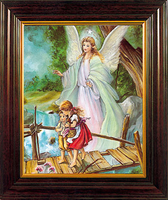 Framed Picture/Guardian Angel   (83206)