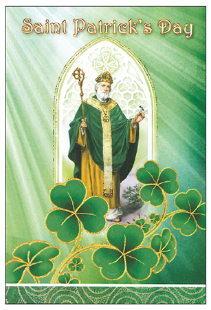 Saint Patrick's Day Card   (85483)