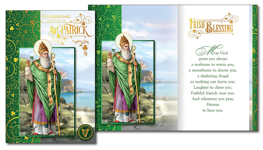 Saint Patrick's Day Card   (85492)