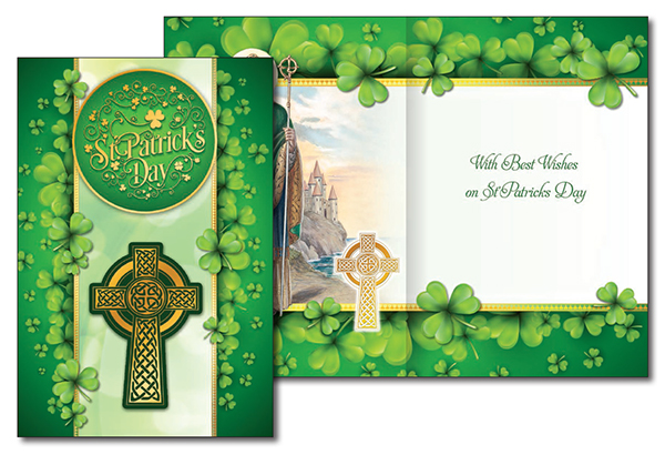 Saint Patrick's Day Card   (85494)