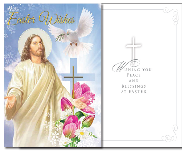 Easter Blessings Card with Insert   (85682)