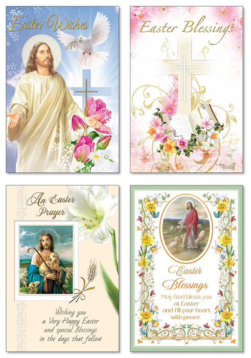 Easter Blessings Card with Insert   (85687)