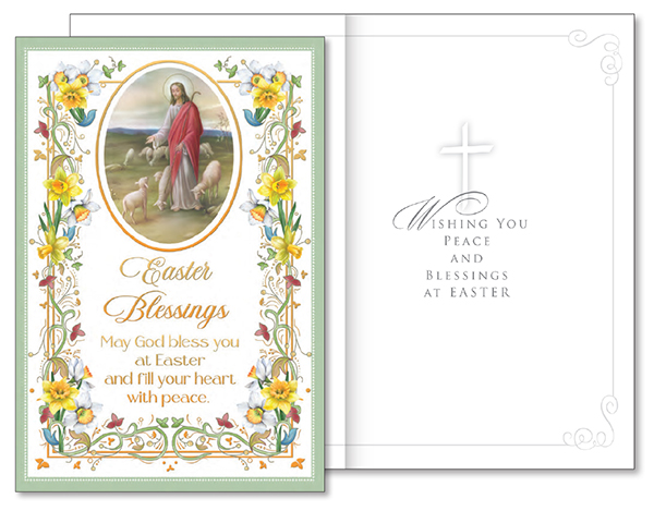 Easter Blessings Card with Insert   (85689)