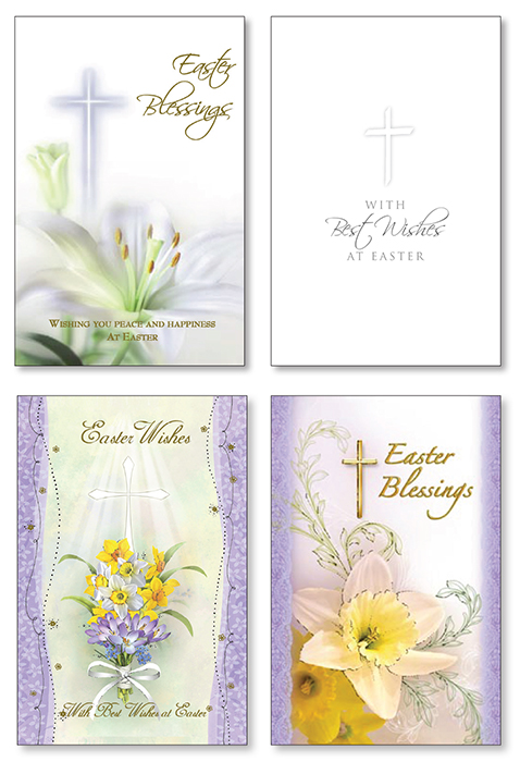 Easter Card with Gold Foil/3 Designs   (85722)