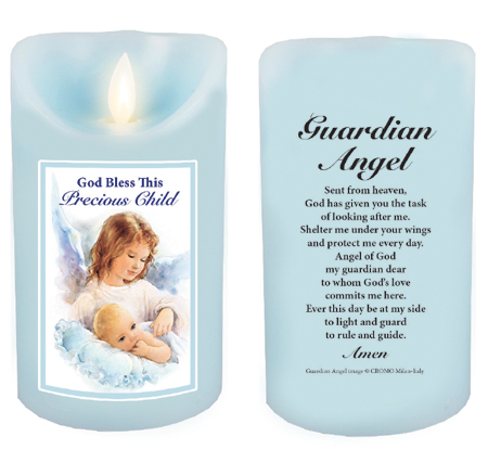 LED Candle/Scented Wax/Timer/Precious Boy   (86658)