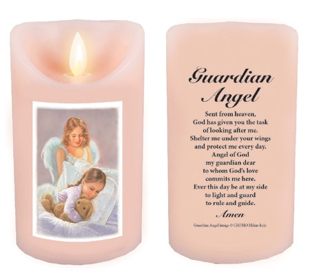 LED Candle/Scented Wax/Timer/G.Angel Girl   (86664)
