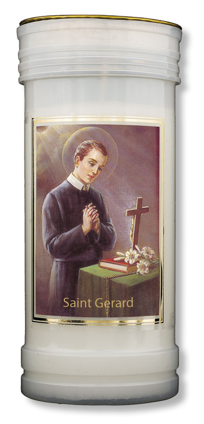 Pillar Candle - St. Gerard   (8695/GER)