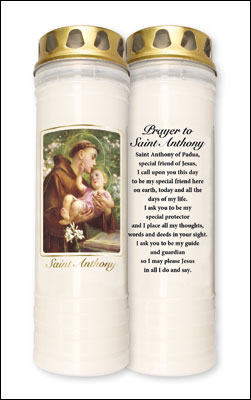 Pillar Candle - St. Anthony - 7 Day   (86991)