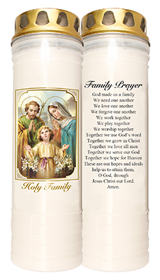 Pillar Candle - Holy Family - 7 Day   (86997)