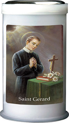 Saint Gerard Candle/Small   (8748/GERARD)