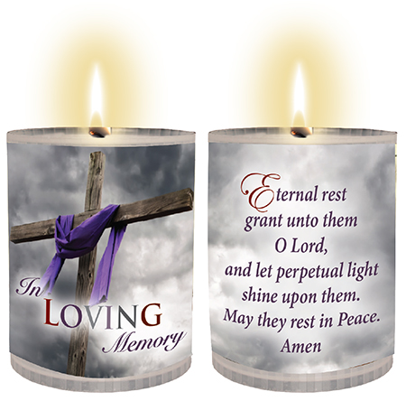 Votive Candle/24 Hour/Loving Memory   (87493)