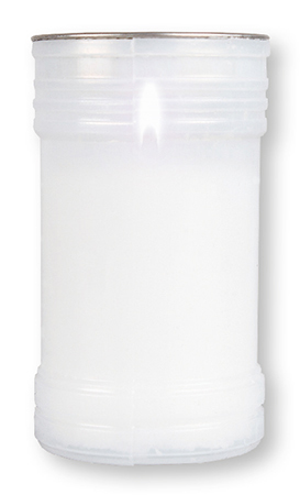 Blank White Candle   (8759)