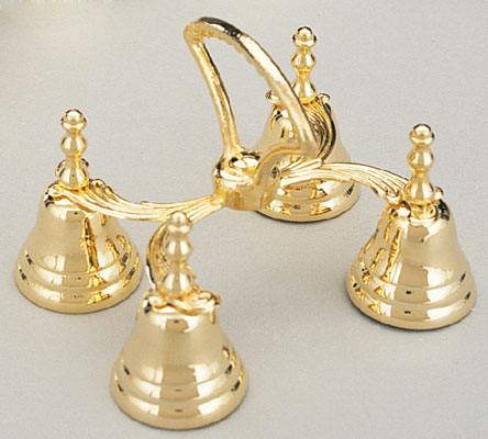 Brass Four Chime Bells   (88422)