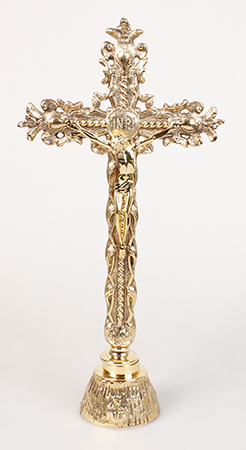 Crucifix - Brass Base   (88439/2)