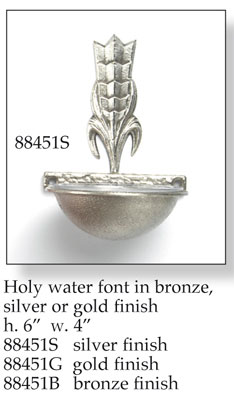 Font - Silver Finish   (88451S)