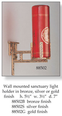 Sanctuary Lamp - Bronze Finish   (88502B)