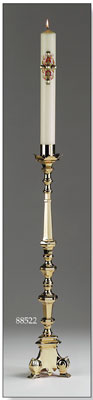 Brass Paschal Candleholder   (88522)
