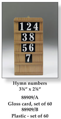Hymn Numbers   (88909/B)