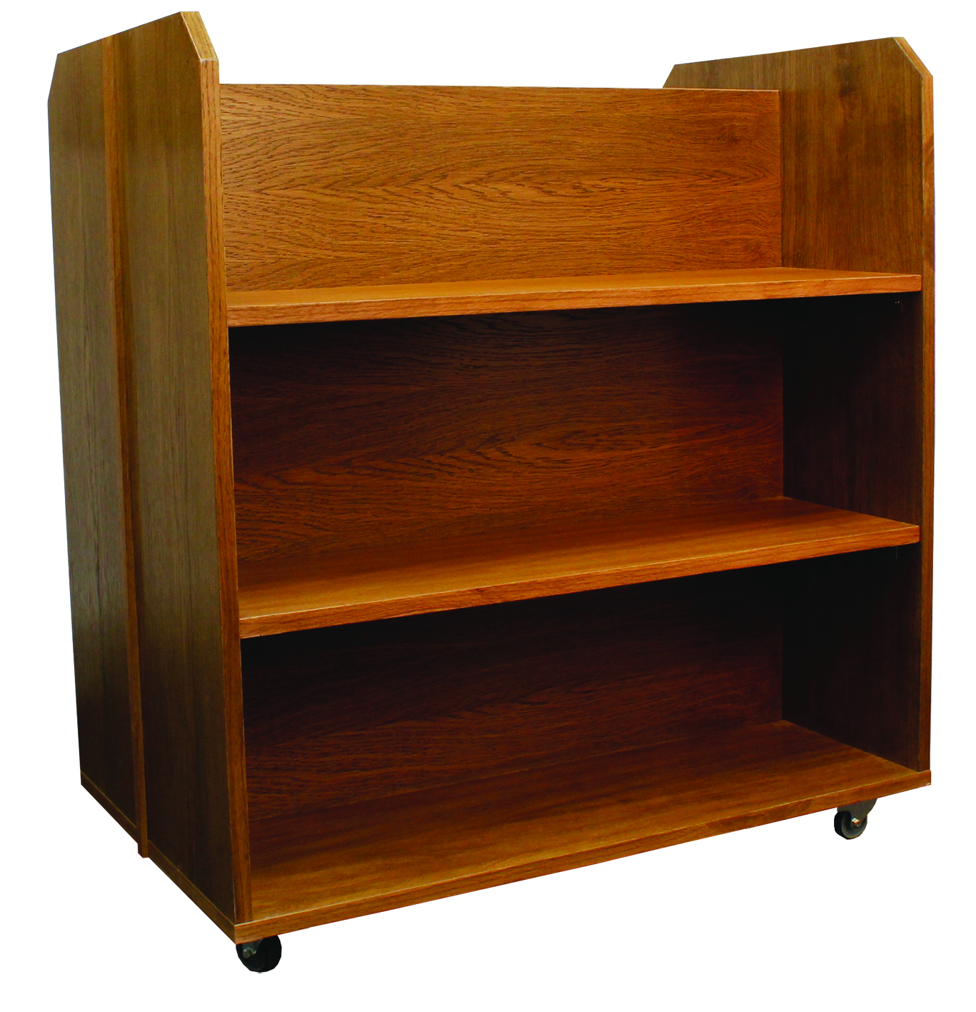 Wood 2 Sided Book Case  (88915)