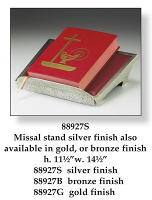 Missal Stand - Bronze   (88927B)