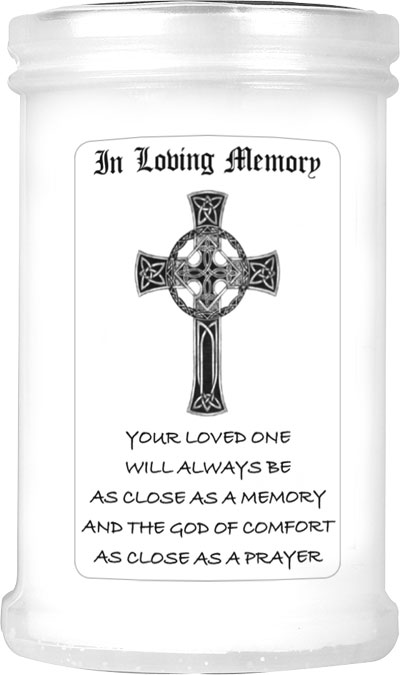 Candle 4 inch - In Loving Memory   (88985)