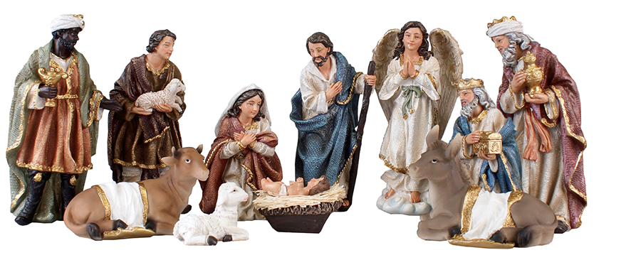 Nativity Set/Resin/11 Figures 6  inch   (89347)
