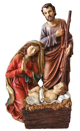 Resin Nativity Set/Holy Family 21 inch   (89451)