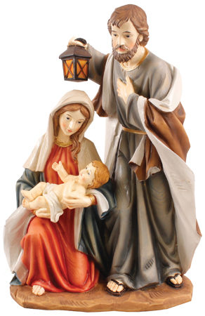 Nativity Set/Resin/Holy Family 10 inch   (89585)