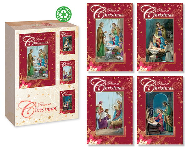 Christmas Box/Peace At Christmas/18 Cards   (92798)