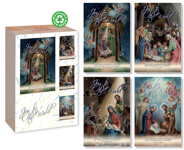 Christmas Box/Joy To The World/18 Cards   (92799)