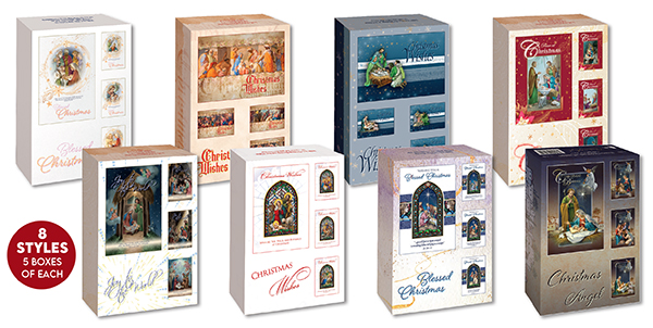 Christmas Box Assortment/40 Boxes  (92845)