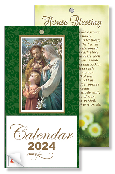 Calendar/Standing/Holy Family   (95803)