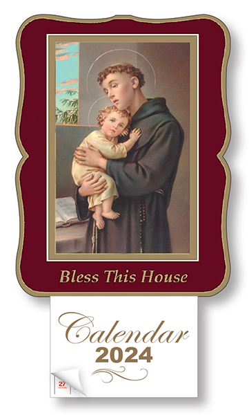 Calendar/Post Card Size/Saint Anthony   (96201)