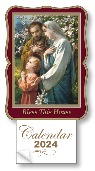 Calendar/6 inchx 8 inch/Holy Family   (9628/HF)