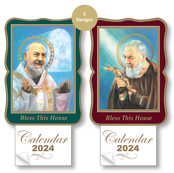 Calendar/6 inchx 8 inch Print/Saint Pio   (9649)