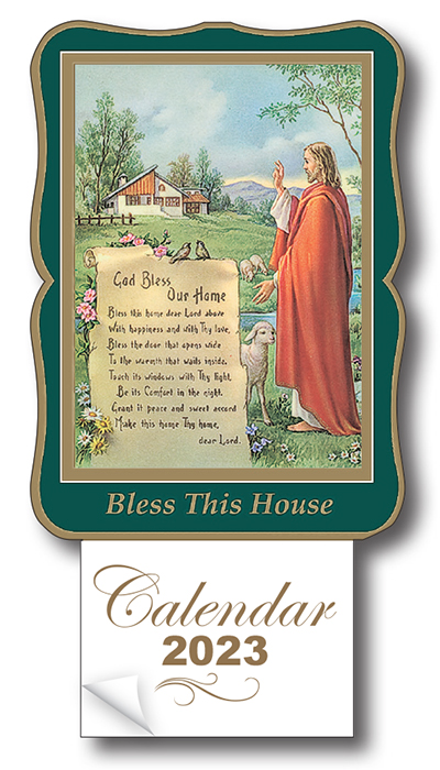Calendar/6 inchx 8 inch/House Blessing   (9658)