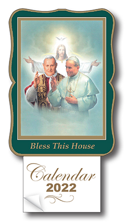 Calendar/Print Size 6 inchx 8 inch/Popes/Saints   (9659)