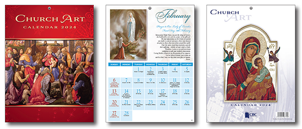 Church Art Calendar/Our Lady of Grace  (9673)