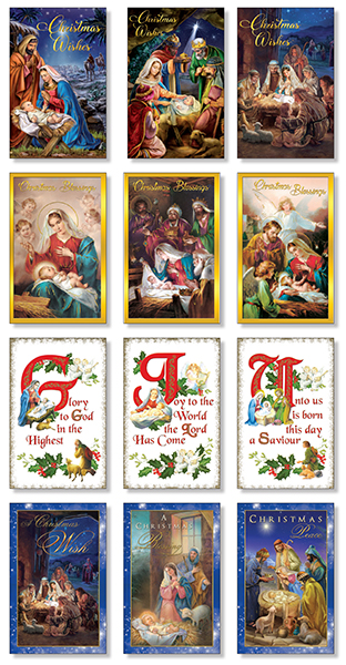 Christmas Card Packet/30 in/30 Designs   (97100)