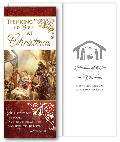 Christmas Card/Thinking of You/1 Design   (97893)