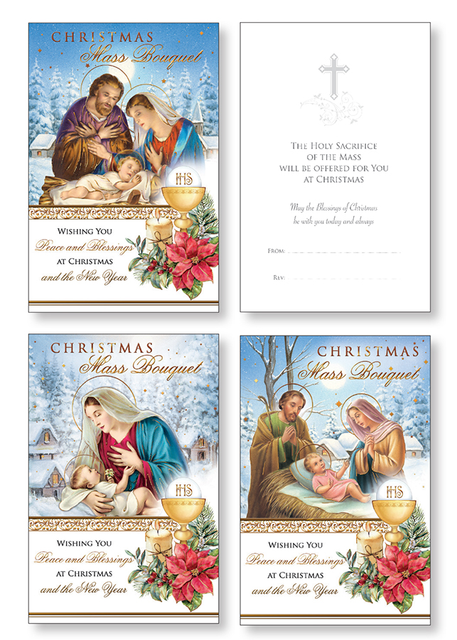 Christmas Mass Bouquet - 3 Designs   (99101)