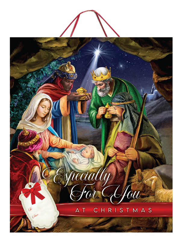Christmas Gift Bag/Nativity   (99993)