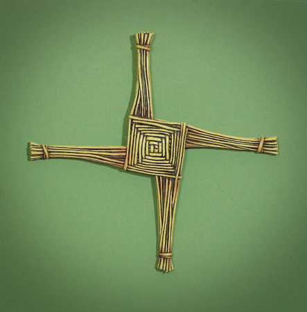 Resin Cross/Saint Brigid's Cross   (AG55536)