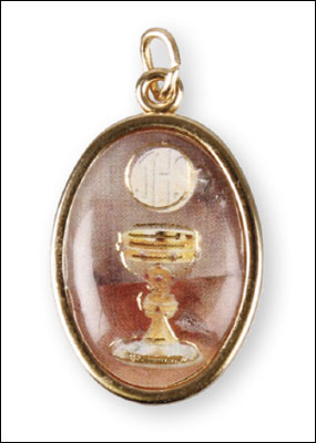 Medal/Gold Finish/Communion   (C1580)