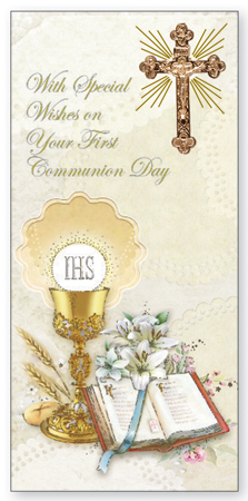Communion Boxed Card/Symbolic   (C2302)