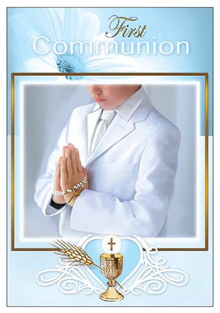 Communion Card/Boy   (C27162)