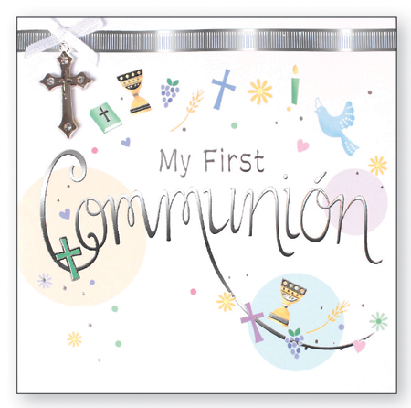 Communion Symbolic Card/Hand Crafted   (C27481)