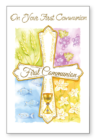 Communion Symbolic Card   (C27495)
