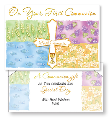 Communion Card/Symbolic/Money Wallet   (C27744)