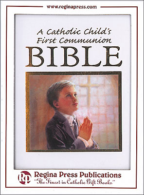 Catholic Child's Communion Bible/Boy   (C4190)